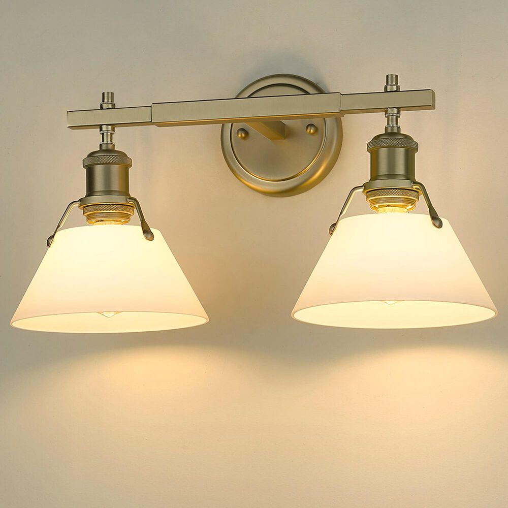 Golden Lighting Orwell 2-Light Bath Vanity in Brushed Champagne Bronze, , large
