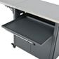 Hearth and Haven Outdoor Kitchen Island Cart with Dual Expandable Stainless Steel Tabletops in Gray, , large