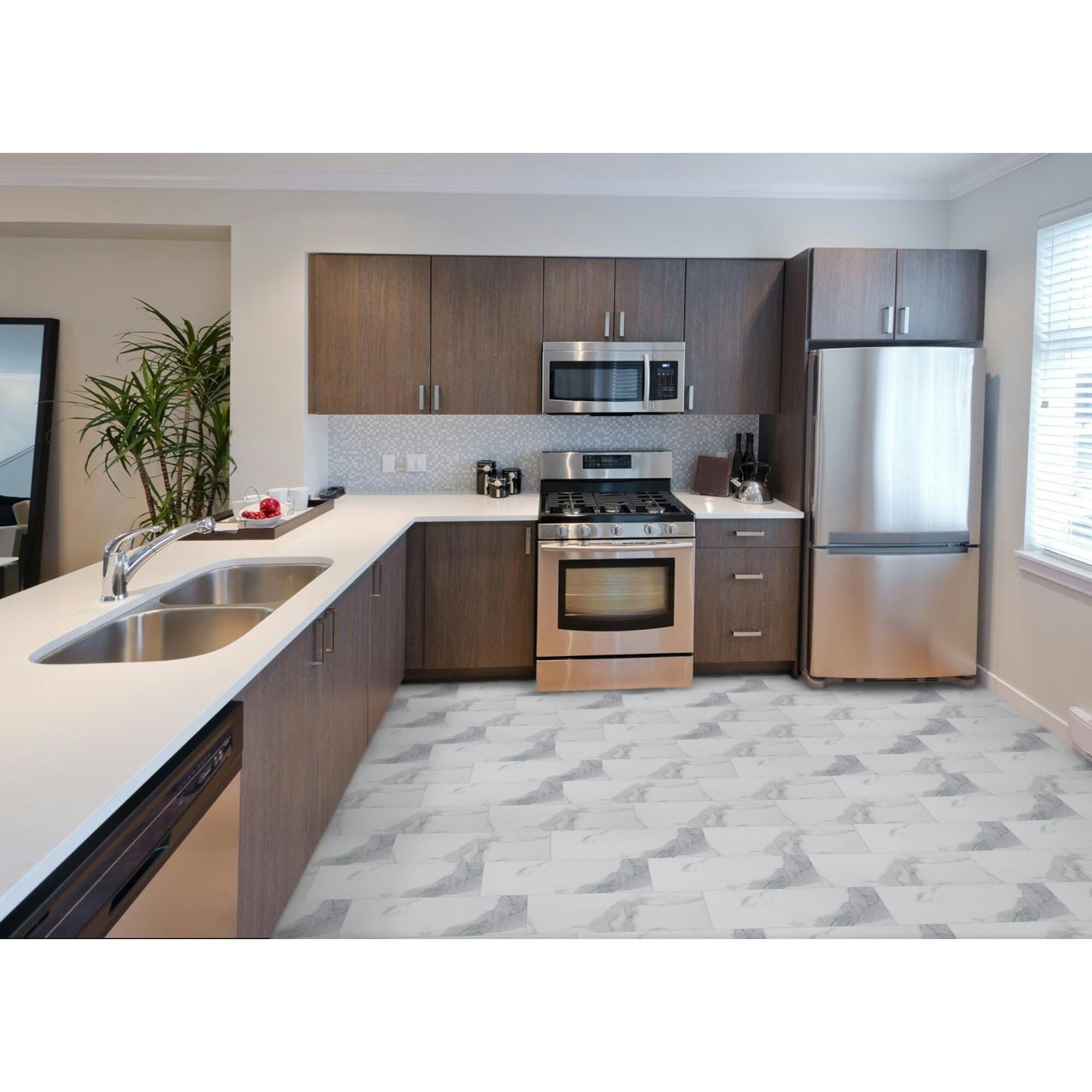 Mullican Flooring Axis Pro 12 Carri Marble 12
