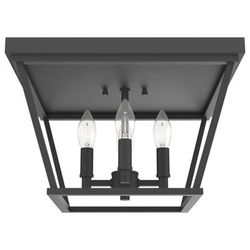 Hunter Laurel Ridge 4-Light Flush Mount in Natural Iron, , large