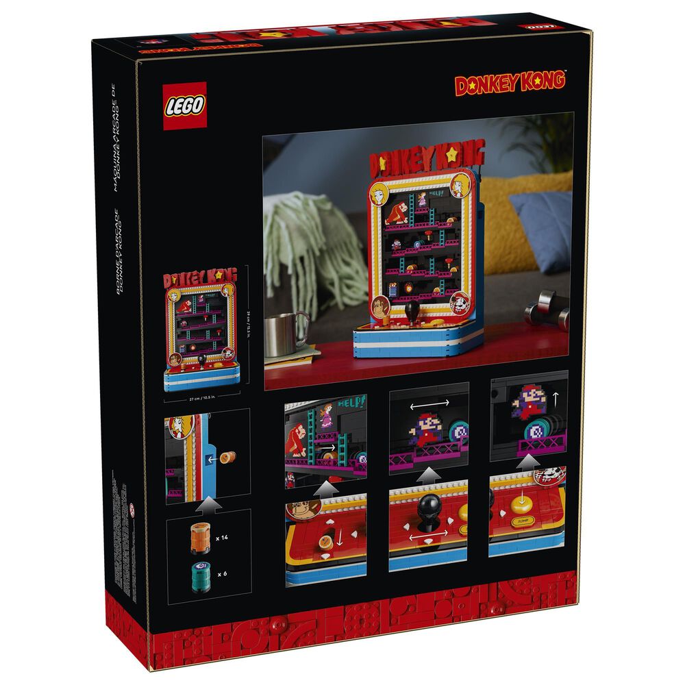 LEGO Super Mario Donkey Kong Arcade Building Set, , large