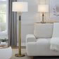 LumiSource Trophy Floor Lamp in Gold, , large