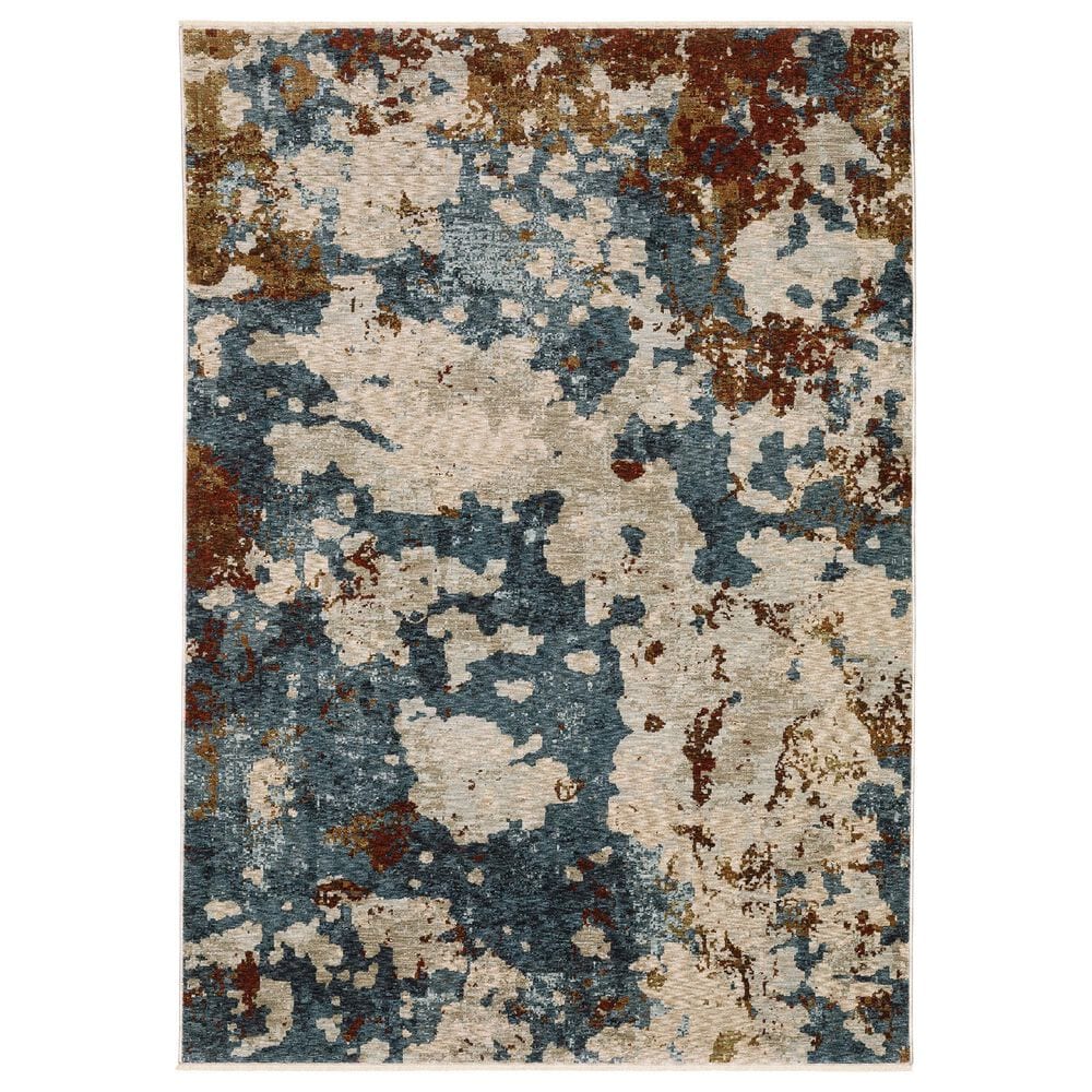 Oriental Weavers Hayden HAY01 2"3" x 7"6" Beige and Multicolor Runner, , large