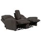 Catnapper Fredda Power Reclining Console Loveseat with Power Headrests in Coffee, , large
