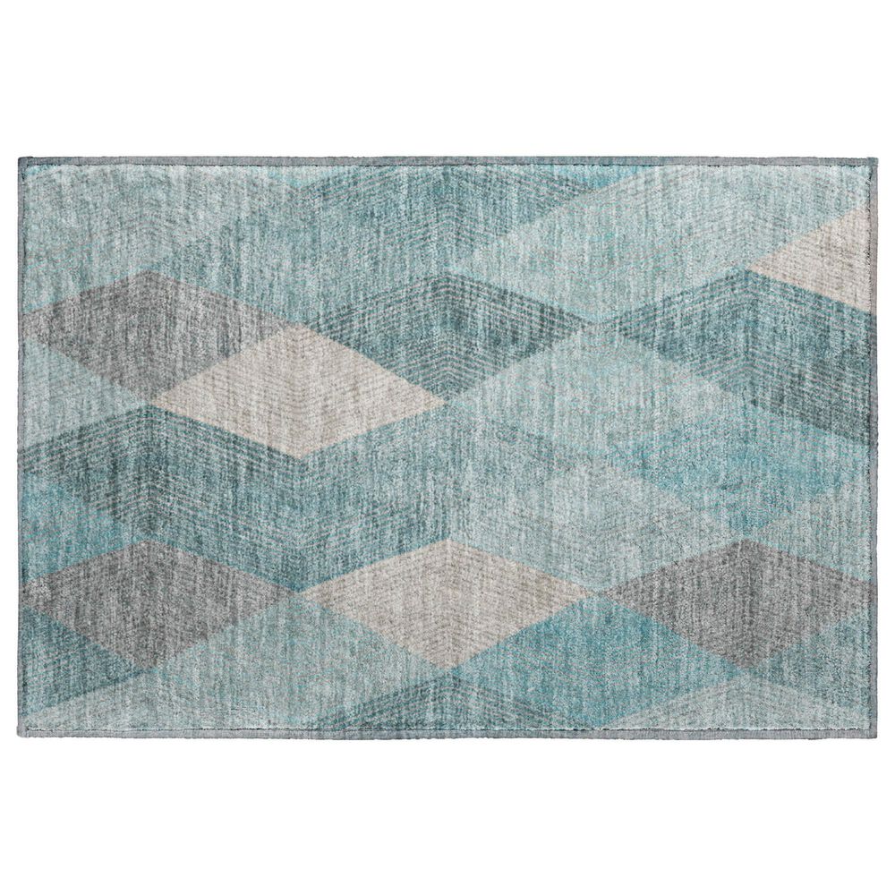 Dalyn Rug Company The Reserve TR11 Turquoise 2"6" x 3"10" Indoor/Outdoor Area Rug, , large