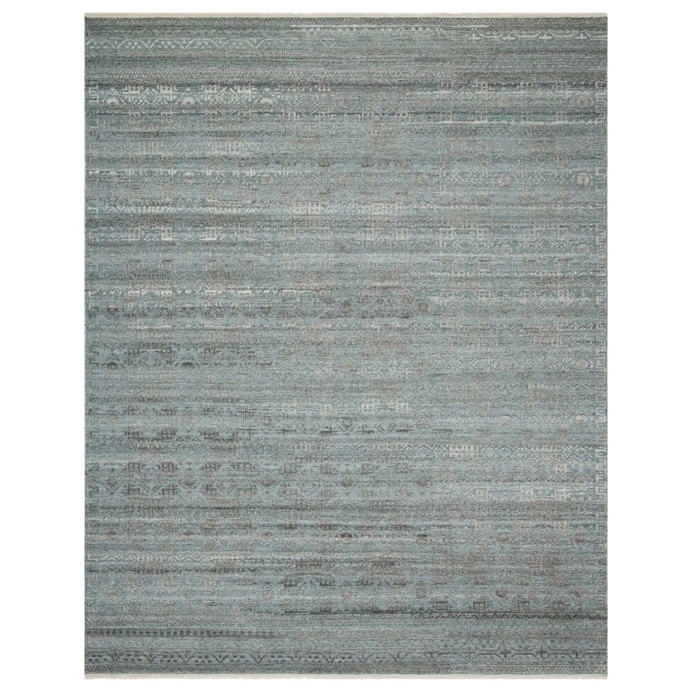 Loloi Idris 7"9" x 9"9" Ocean and Smoke Area Rug, , large