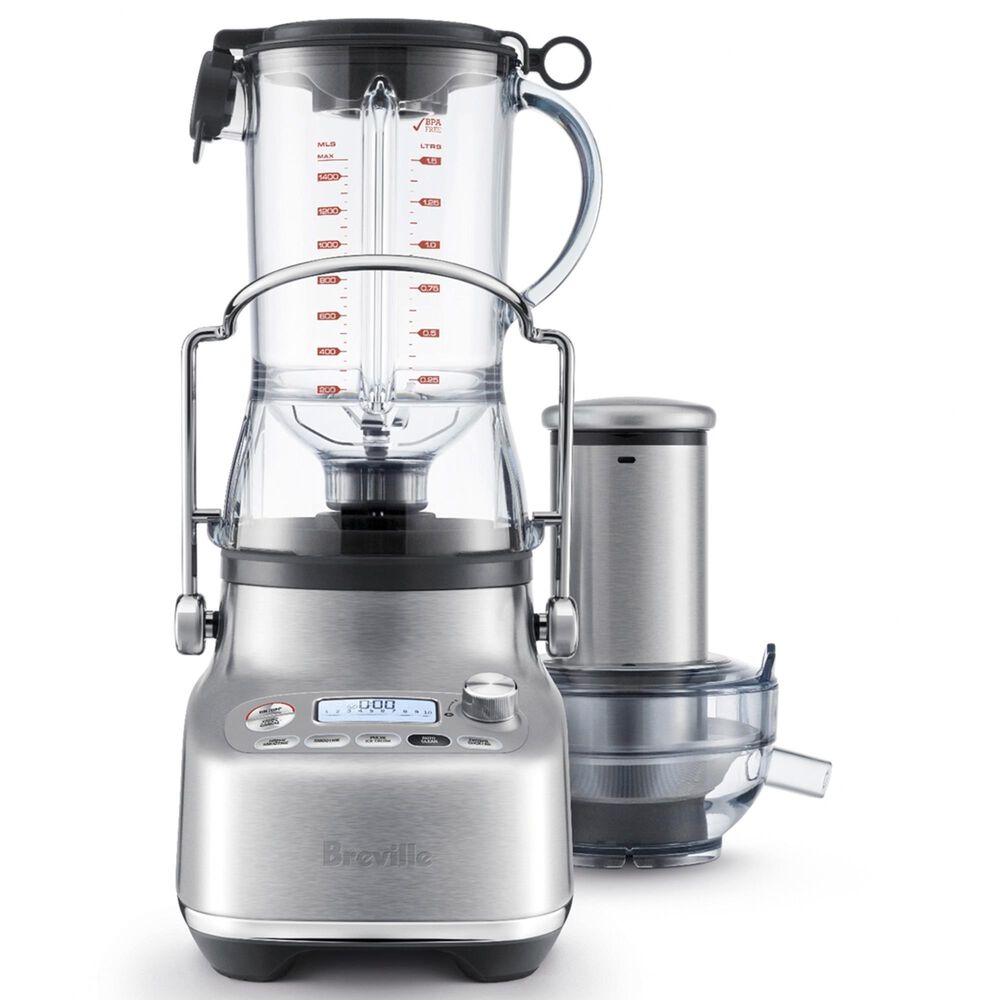 Breville 10-Speed 3X Bluicer Blender and Juicer in Brushed Stainless Steel, , large