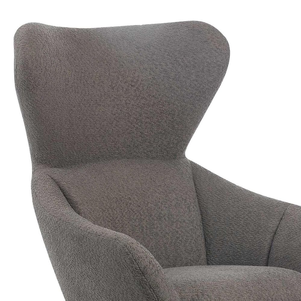 Impressions Vanity Serena Vanity Chair in Dark Grey, , large