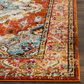 Safavieh Monaco MNC243H-212 2"2" x 12" Orange/Light Blue Runner, , large
