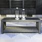 Ashley Elite Park Patio Coffee Table in Gray - Table Only, , large