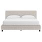 Ashley Zuraleus 3-Piece California King Upholstered Platform Bedroom Set in Matte White, , large