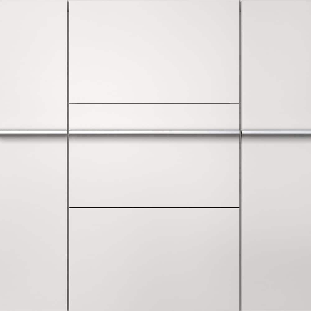 Lexora Home Lafarre 48&quot; Double Bathroom Vanity in Navy Blue with 2 cm White Quartz Top, Rectangular Sinks and 43&quot; Mirror, , large
