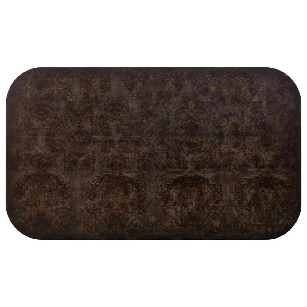 Bassett Mirror Company Langford Coffee Table in Rich Ebonized and Gold, , large