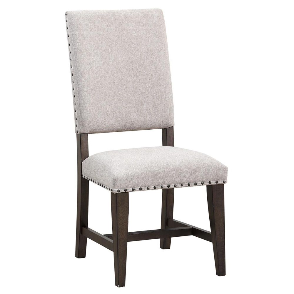 Frankfurt Furniture Revolution Upholstered Side Chair in Dark Gray, , large