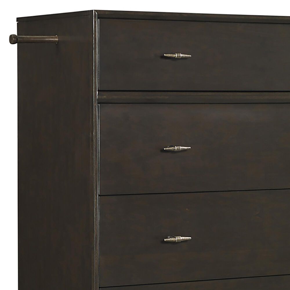 Riva Ridge Sutton 5-Drawer Chest in French Roast, , large