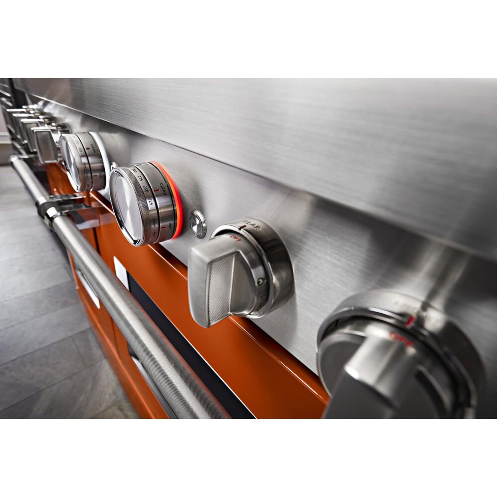KitchenAid 6.3 Cu. Ft. Freestanding Gas Range with Griddle in Scorched Orange, , large