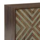 Ashley Dreggan Accent Cabinet in Warm Walnut, Grayish Gold and Black, , large
