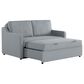 Lifestyle Solutions Carey Convertible Sofa in Light Gray, , large