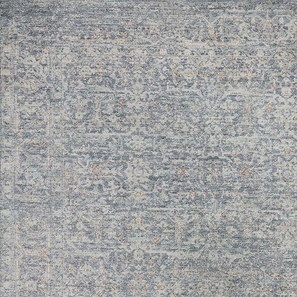 Angela Rose Blake 2&#39; x 3&#39; Denim and Taupe Area Rug, , large