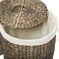 Maple and Jade Storage Basket with Liner and Matching Tops in Dark Brown (Set of 2), , large