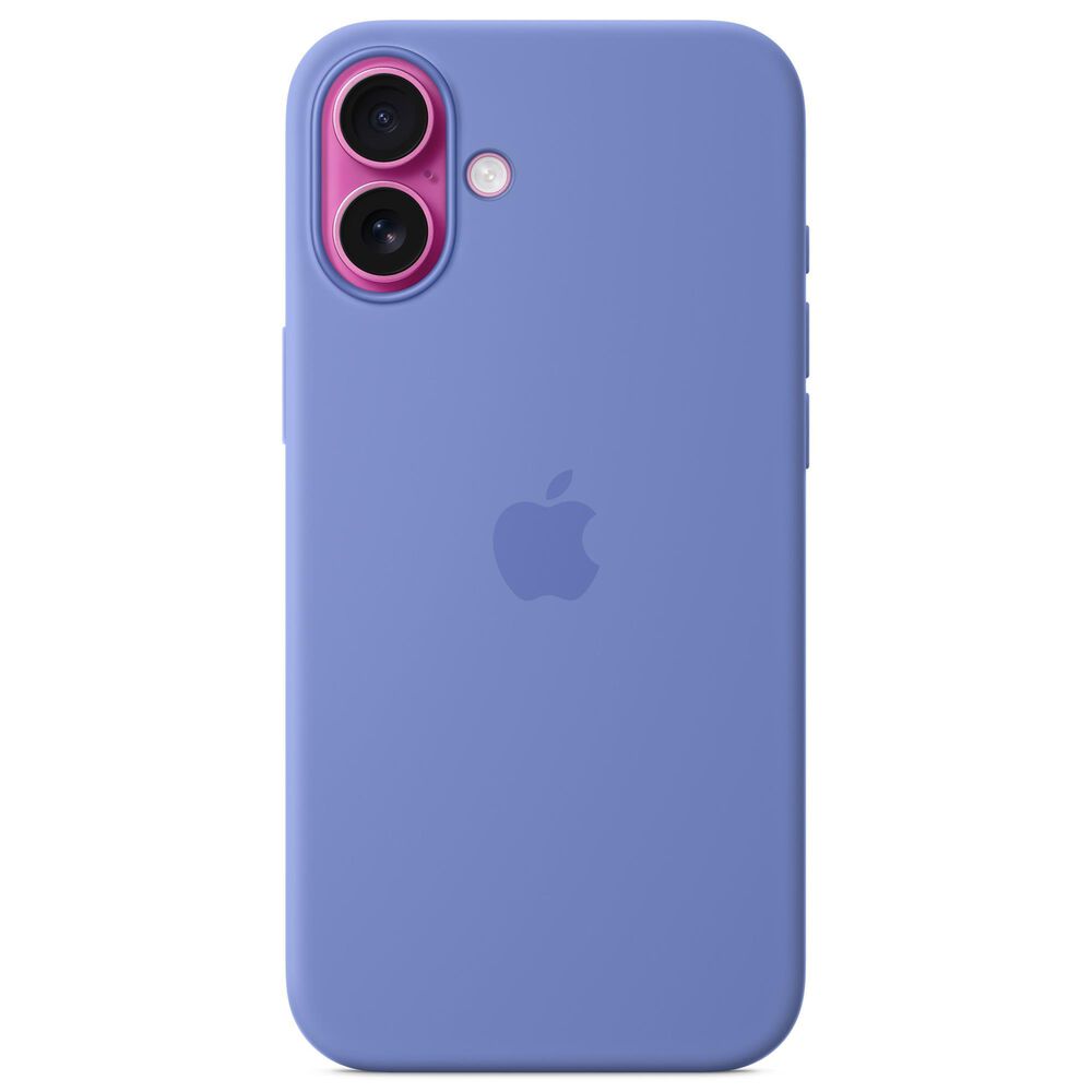 Apple Silicone Case with MagSafe for iPhone 16 Plus in Periwinkle, , large