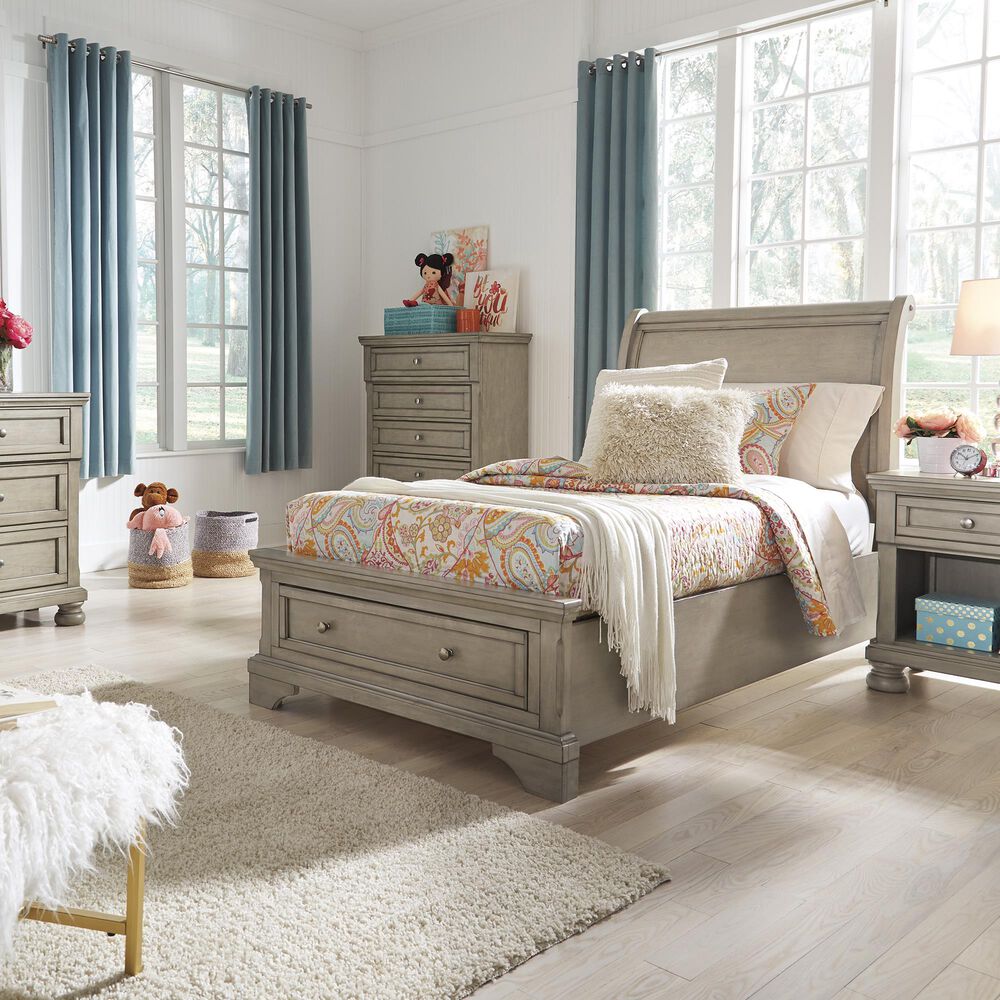 Signature Design by Ashley Lettner 5 Piece Twin Bedroom Set in