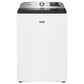 Maytag 5.2 Cu. Ft. Smart Pet Pro Top Load Agitator Washer and 7.4 Cu. Ft. Smart Electric Top Load Dryer Laundry Pair in White, , large