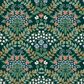 Rifle Paper Co Crafted by Cloth and Company Elly Queen Headboard in Bramble Emerald, , large