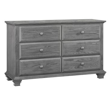 Oxford Baby Kenilworth 6 Drawer Dresser in Graphite Gray, , large