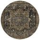 Dalyn Rug Company Solace SL14 8" Round Charcoal Area Rug, , large