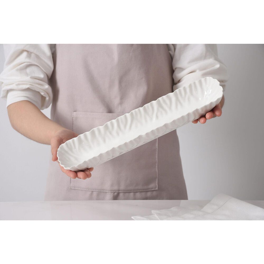 Pampa Bay Mascali Bianca Cracker Tray in White, , large