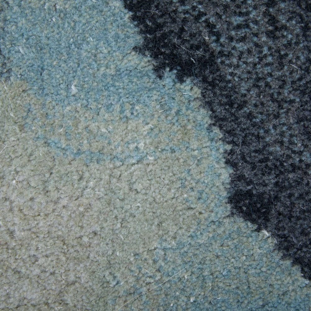 Feizy Rugs Kawai 9&#39; x 12&#39; Green and Blue Area Rug, , large