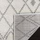 Safavieh Adirondack ADR132B 9" x 12" Ivory and Grey Area Rug, , large