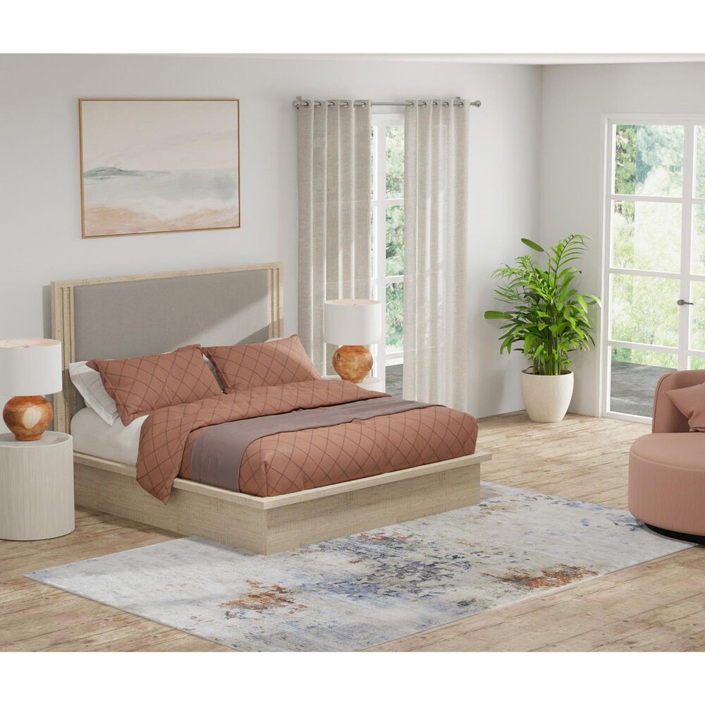 Feizy Sonora 5&#39; x 7&#39;6&quot; Ivory and Multicolor Area Rug, , large