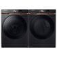 Samsung 5.0 Cu. Ft. Front Load Washer and 7.5 Cu. Ft. Gas Dryer Laundry Pair in Brushed Black, , large