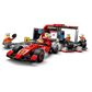 LEGO City F1 Pit Stop & Pit Crew with Ferrari Car, , large
