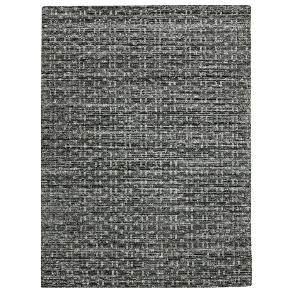 Amer Rugs Houston 3"6" x 5"6" Dark Gray Area Rug, , large