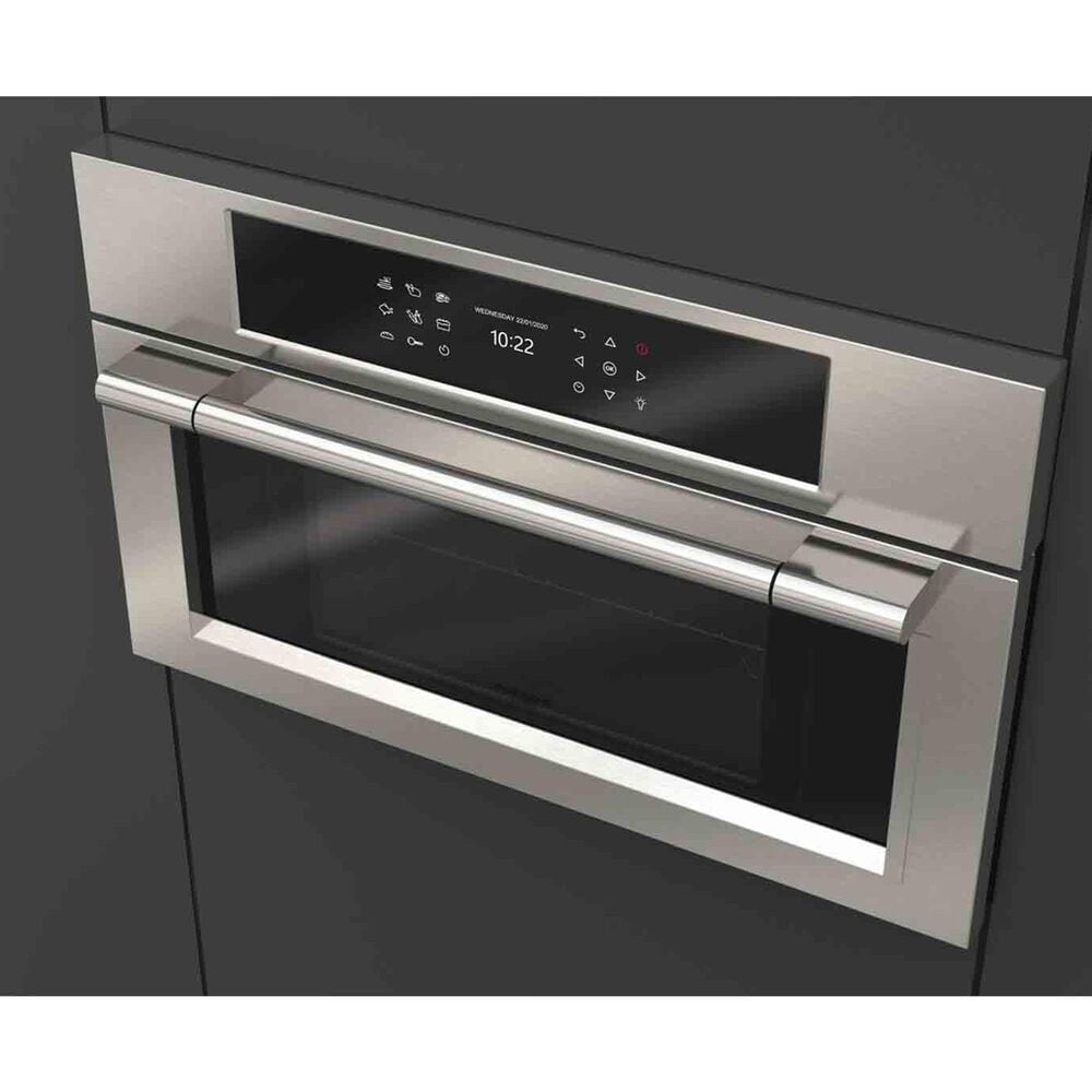 Fulgor Milano 30&quot; Single Electric Wall Oven with Steam in Stainless Steel, , large