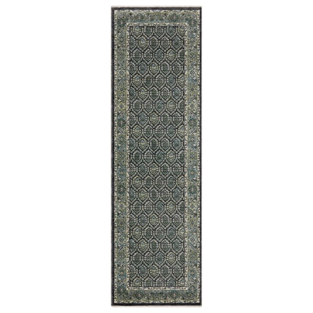 Oriental Weavers Eliana Blue and Green 2"3" x 7"6" Runner, , large