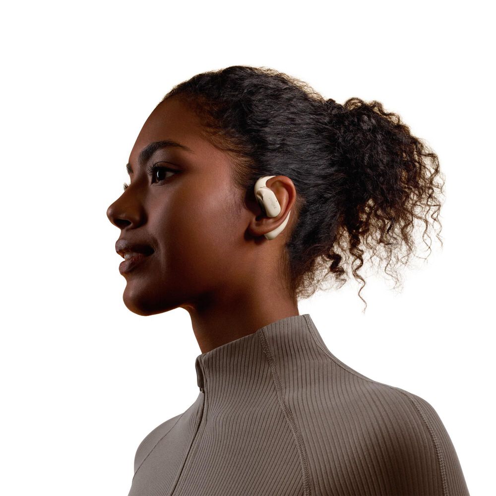 Shokz OpenFit 2 Open-Ear True Wireless Earbuds in Beige, , large