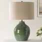 Uttermost Table Lamp in Rich Moss Green, , large
