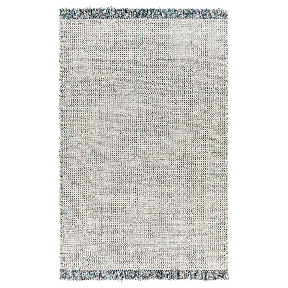 Surya Sara SRU-2304 2" x 3" Off-White, Charcoal, Brown and Seafoam Area Rug, , large