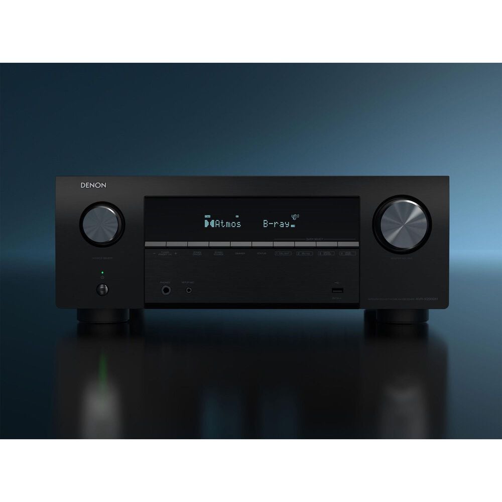 Denon 95W 7.2 Channels AV Receiver in Black, , large