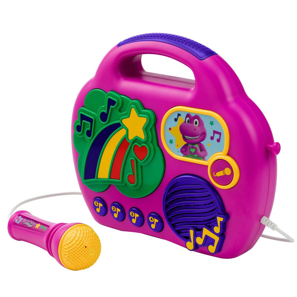 KIDdesigns Sing-Along Boombox for Kids in Purple, , large