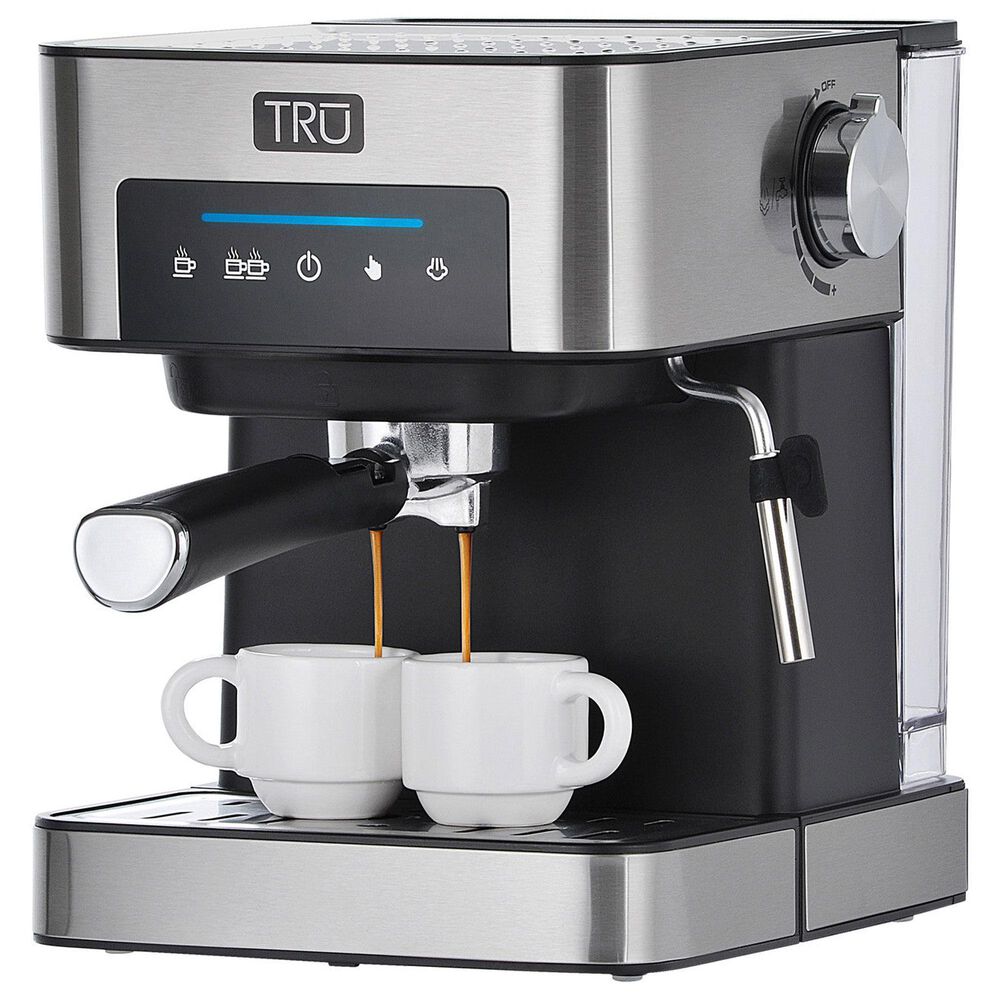 TRU Espresso Coffee Machine in Stainless Steel, , large