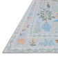 Rifle Paper Co. x Loloi Menagerie 2"6" x 7"6" Light Blue Runner, , large