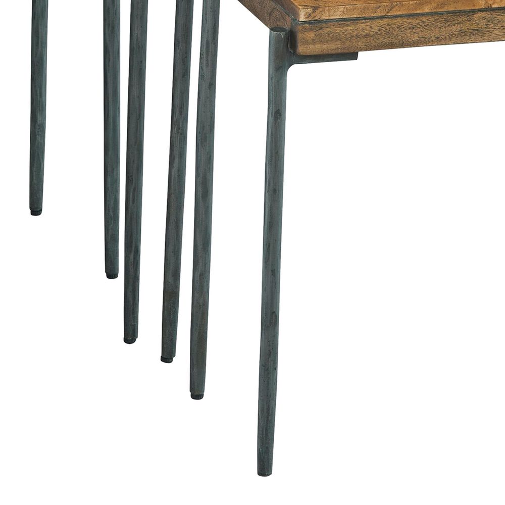 Hekman Bedford Park Nesting Table in Brown and Black &#40;Set of 3&#41;, , large
