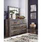 Ashley Drystan Youth Dresser and Mirror in Rustic Brown, , large
