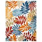 Safavieh Cabana CBN814A 9" x 12" Creme and Red Indoor/Outdoor Area Performance Rug, , large