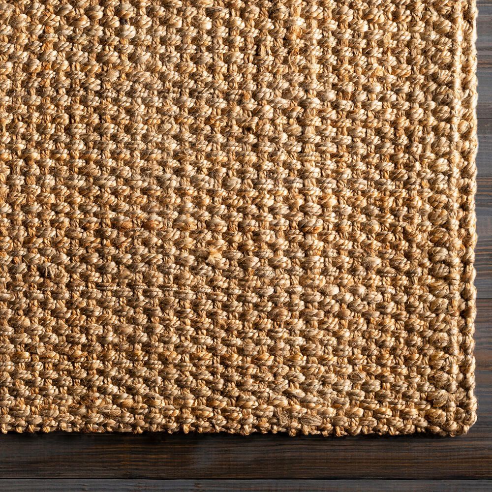 Surya Jute Woven 12&#39; x 15&#39; Tan Area Rug, , large